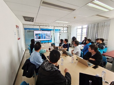 康士伯數字來中石大人工智能學院訪問交流